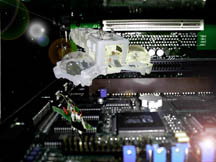 I know it looks like the guts of a PC but it is a Fuel Base, I promise...